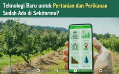 Teknologi Baru untuk Pertanian dan Perikanan. Sudah Ada di Sekitarmu?