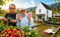Intip Kebun Huma Niis Ciwidey, Kebun Impian untuk Persiapan Pensiun Sehat, Produktif, dan Menenangkan Jiwa