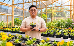Mantan Jurnalis Banting Setir Jadi Petani Edible Flowers. Modal Lahan Sempit, Omzet Tembus Rp1 Juta Per Kilogram