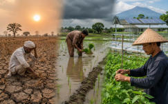 Suhu Bumi Memanas, Bagaimana India, Pakistan, dan Indonesia Mengubah Cara Menanam Pangan demi Bertahan Hidup?