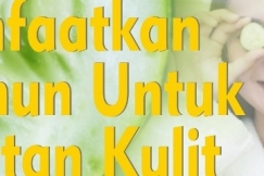Memanfaatkan Mentimun Untuk Kesehatan Kulit
